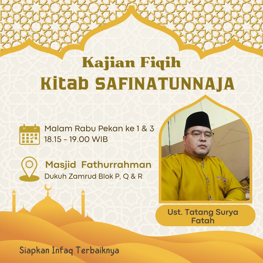 Kajian Fiqih Kitab Safinatunnaja