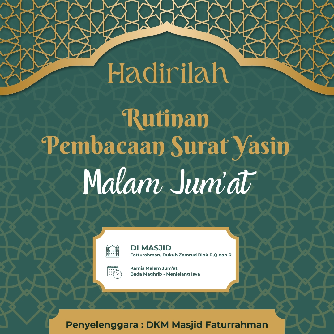 Rutinan Pembacaan Surat Yasin